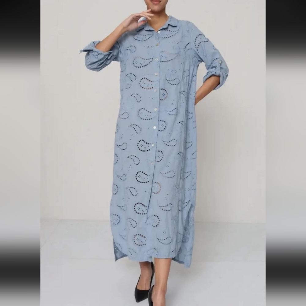 3 Stars Made In Italy Cotton Dress
